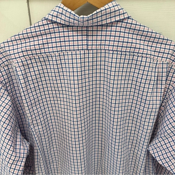 Polo by Ralph Lauren Men’s Button Down White Blue Pink Checkered Shirt XL - Picture 9 of 12